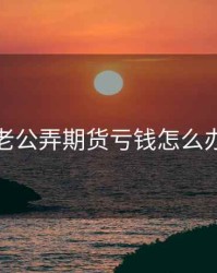 老公弄期货亏钱怎么办