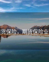 期货保险，期货保险业务