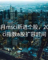 2020年8月msci新进个股，2020年msci指数a股扩容时间