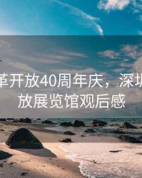 深圳改革开放40周年庆，深圳改革开放展览馆观后感