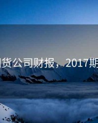 2017期货公司财报，2017期货年报