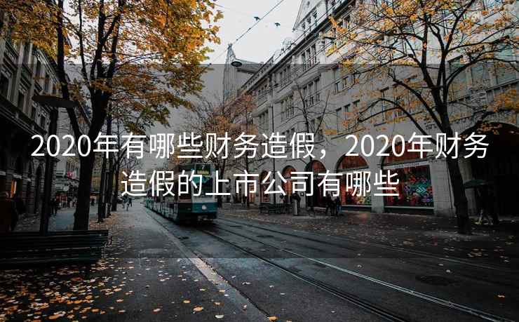 2020年有哪些财务造假,2020年财务造假的上市公司有哪些 2020年有哪些财务造假,2020年财务造假的上市公司有哪些